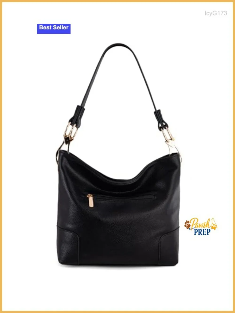 Faux Leather Hobo Bag Top Handle Satchel Shoulder Purse